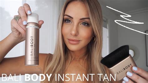 bali body instant tan cream.